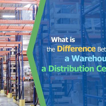 what is the difference between a warehouse and a distribution center