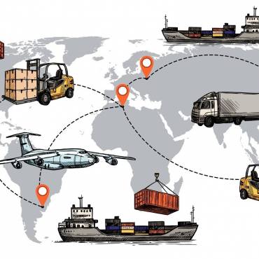 images showing all the different varieties of multimodal transport